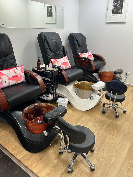 When it comes to pedicures, opting for a professional beauty salon like DNA Beauty Therapy offers several advantages over a nail bar