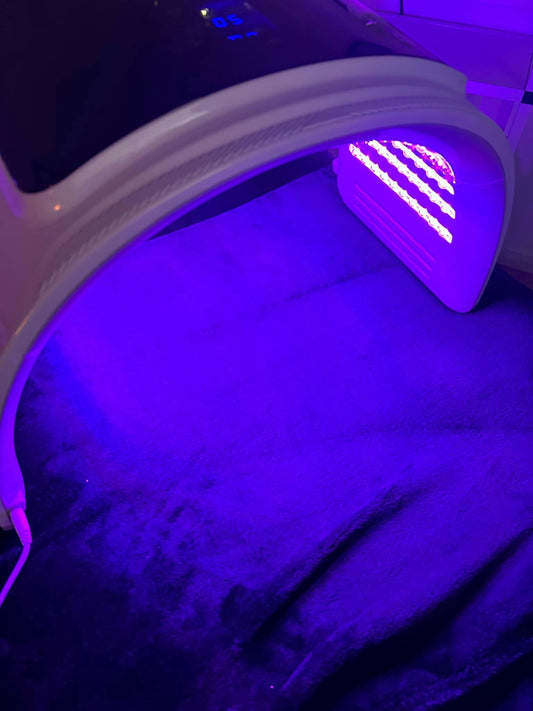 Microdermabrasion and Hydrabrasion with Jelly Mask and LED treatment